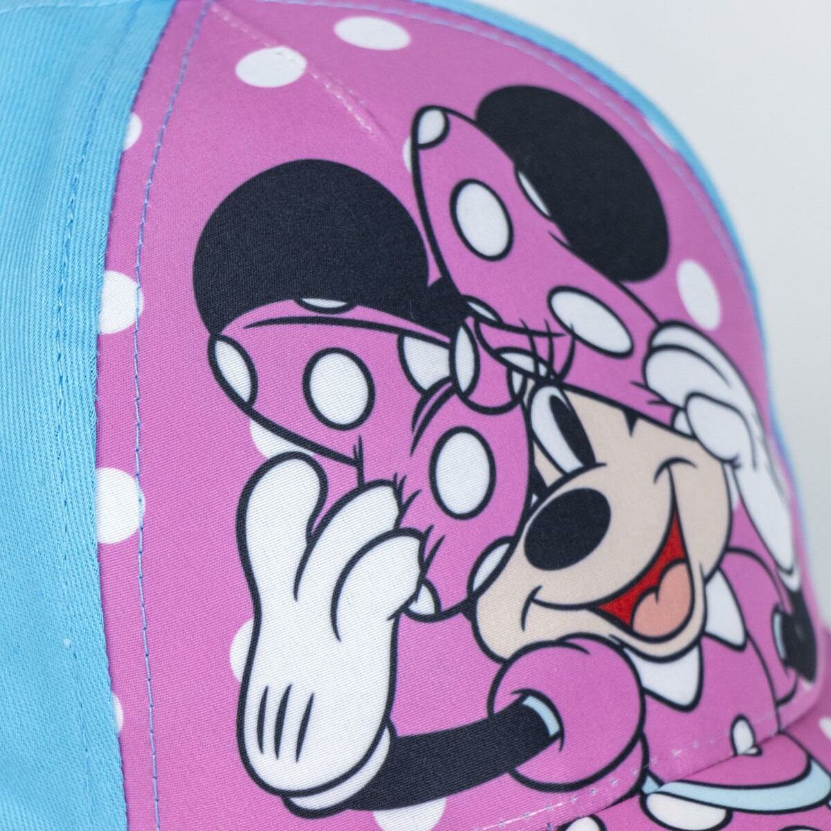 Klobouček pro děti Minnie Mouse Tyrkysová (53 cm)